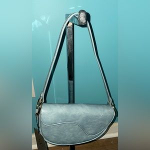 Street level brand saddle shoulder bag